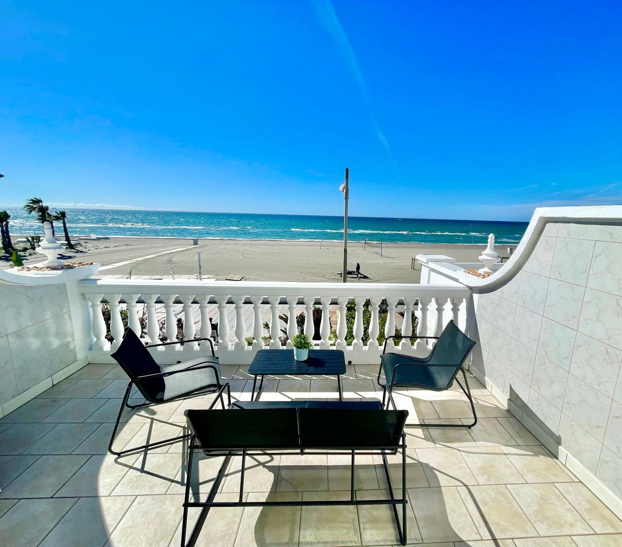 Apartamento Frontal Al Mar - Torrox Costa Экстерьер фото